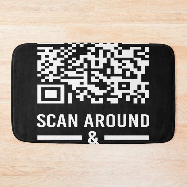Item preview, Rick Roll QR code Scan Around & Find Out Black designed and sold by raecashaeba675.