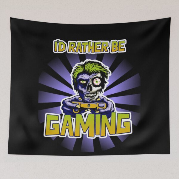 Item preview, I'd Rather Be Gaming, Trust me I'm a Gamer, The Dead Don't Die, Zombie Kinda Mood designed and sold by Monique Prince.