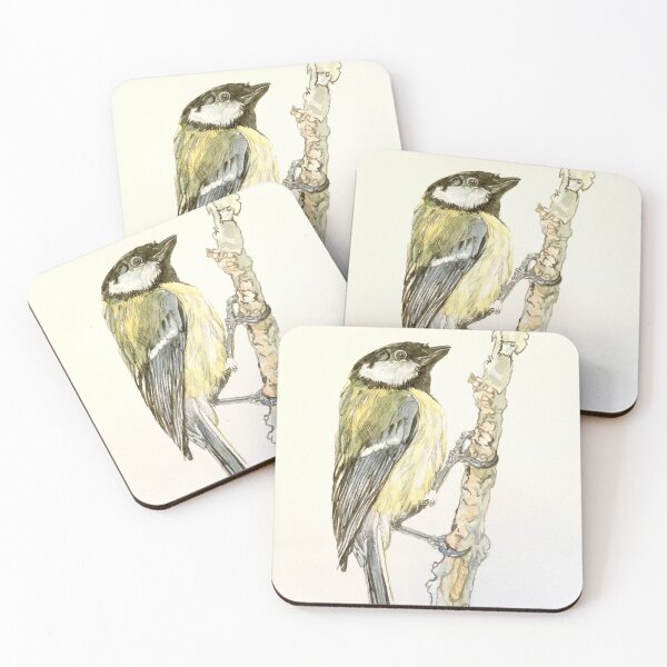 Item preview, Blue Tit British Garden Bird Original Painting designed and sold by Cefercom.