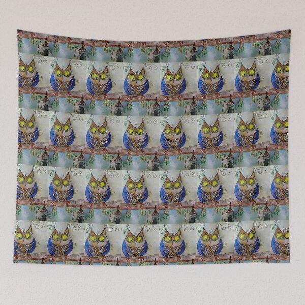 Item preview, Little Owlz - Mrs Flower K designed and sold by kaleidimo.