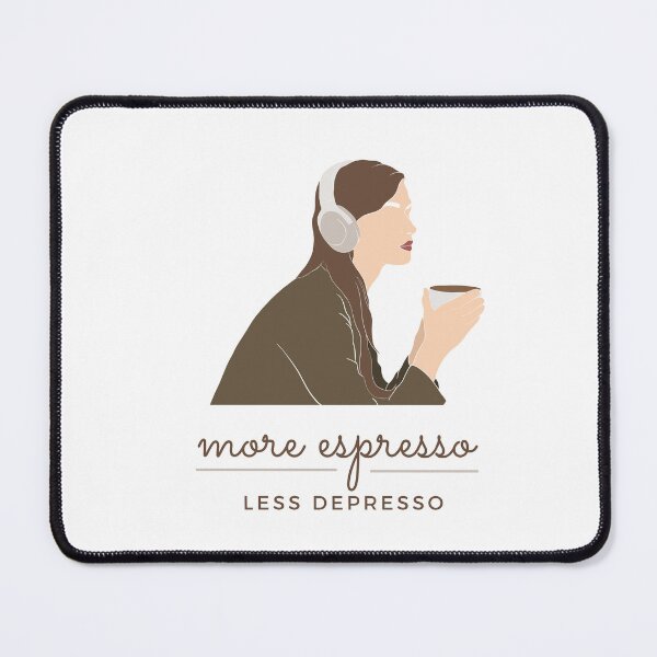 Item preview, More Espress Less Depresso - Coffee Lover Print Design Tote designed and sold by jamillecnn.