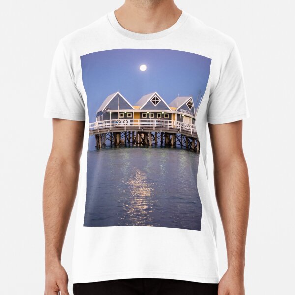 Super moon reflection at Busselton Premium T-Shirt