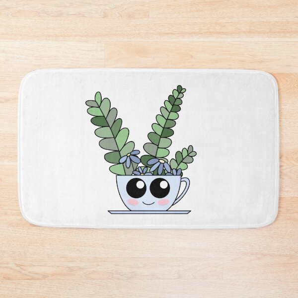 Item preview, Cute Kawaii Coffee Cup Planter designed and sold by CreativeCranium.