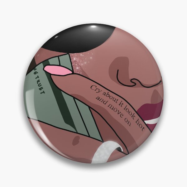 Item preview, Hot girl wiping her tears with money designed and sold by chaycreates.