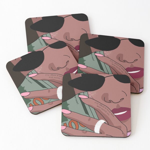 Item preview, Hot girl wiping her tears with money designed and sold by chaycreates.