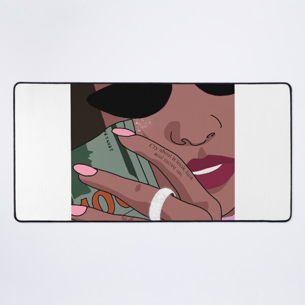 Item preview, Hot girl wiping her tears with money designed and sold by chaycreates.