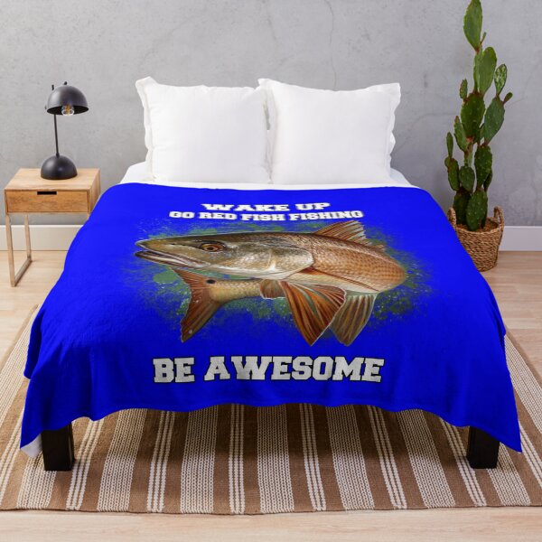 Artikelvorschau, Rotfischangeln Wake Up Go Rotfischangeln Be Awesome entworfen und verkauft von fantasticdesign.