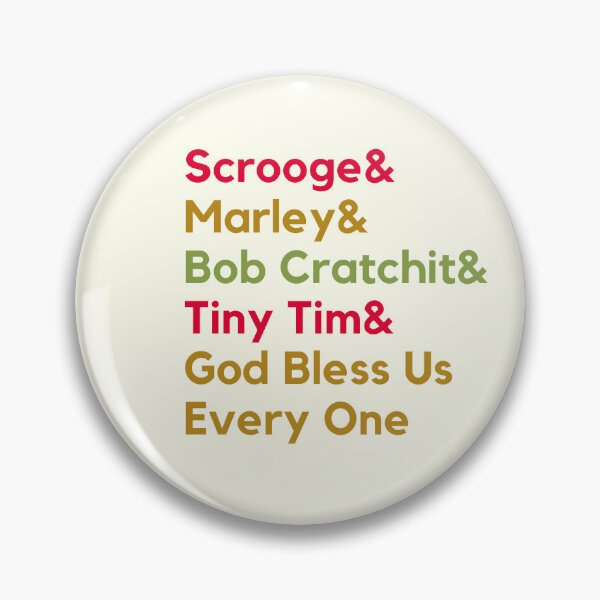 Item preview, Scrooge Christmas Carol God Bless Us Every One designed and sold by IceCreamMuseum.