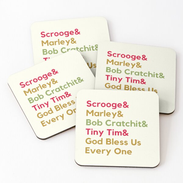Item preview, Scrooge Christmas Carol God Bless Us Every One designed and sold by IceCreamMuseum.