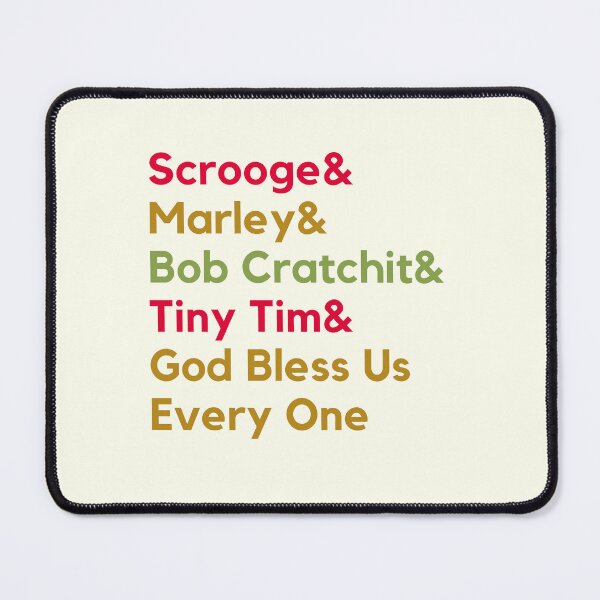 Item preview, Scrooge Christmas Carol God Bless Us Every One designed and sold by IceCreamMuseum.