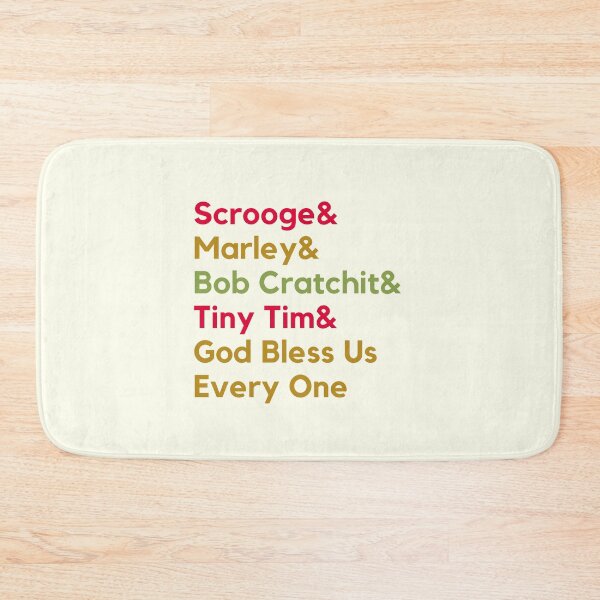 Item preview, Scrooge Christmas Carol God Bless Us Every One designed and sold by IceCreamMuseum.