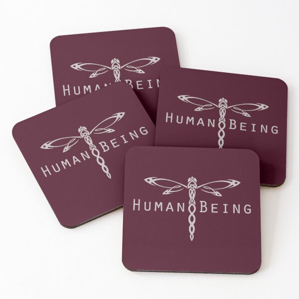 Item preview, Human Being Dark Burgundy designed and sold by rootzero.
