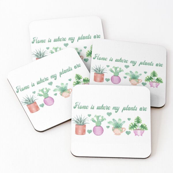 Item preview, Home is where my plants are designed and sold by Manxcraft.