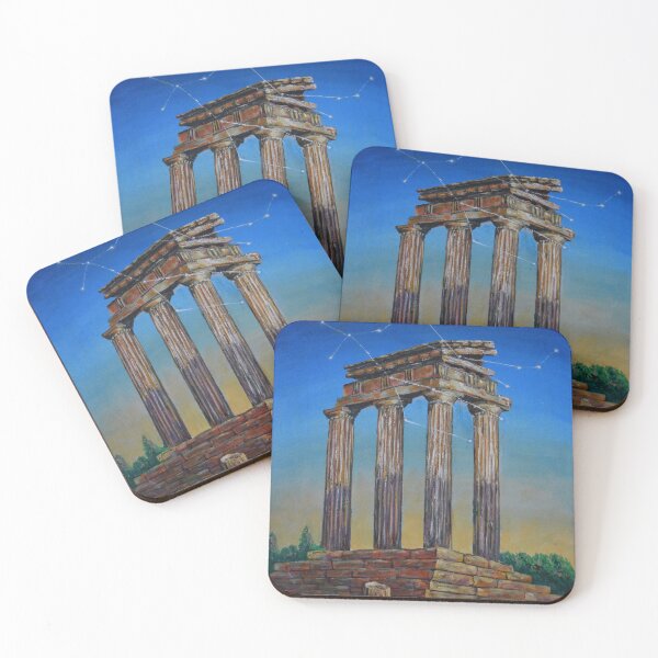 Item preview, Oil Painting - Castor and Pollux Temple, Agrigento 16"x20" designed and sold by Igor Pozdnyakov.