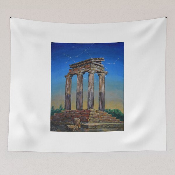 Item preview, Oil Painting - Castor and Pollux Temple, Agrigento 16"x20" designed and sold by Igor Pozdnyakov.
