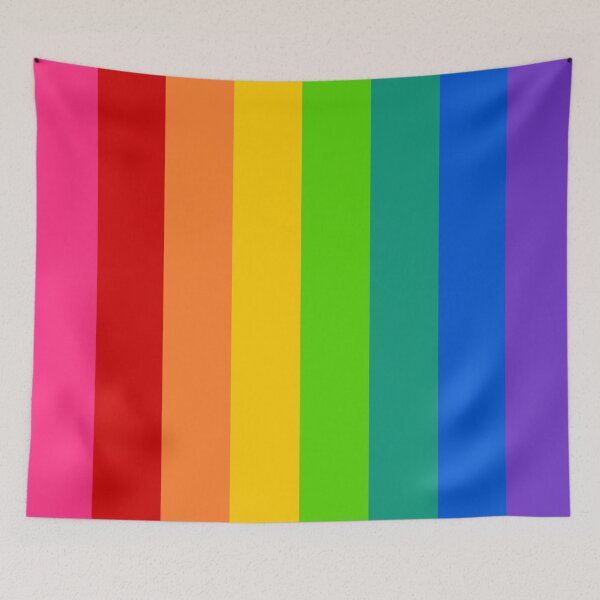 Artikelvorschau, Vibrant Rainbow Stripes entworfen und verkauft von Arianna Khalil.