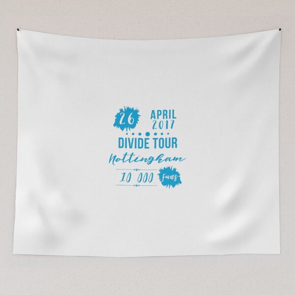 Item preview, 26th april - Nottingham #DivideTour designed and sold by Bearhood.