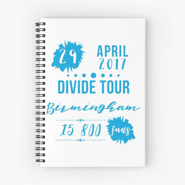 Item preview, 29th april - Birmingham #DivideTour designed and sold by Bearhood.