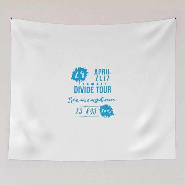 Item preview, 29th april - Birmingham #DivideTour designed and sold by Bearhood.
