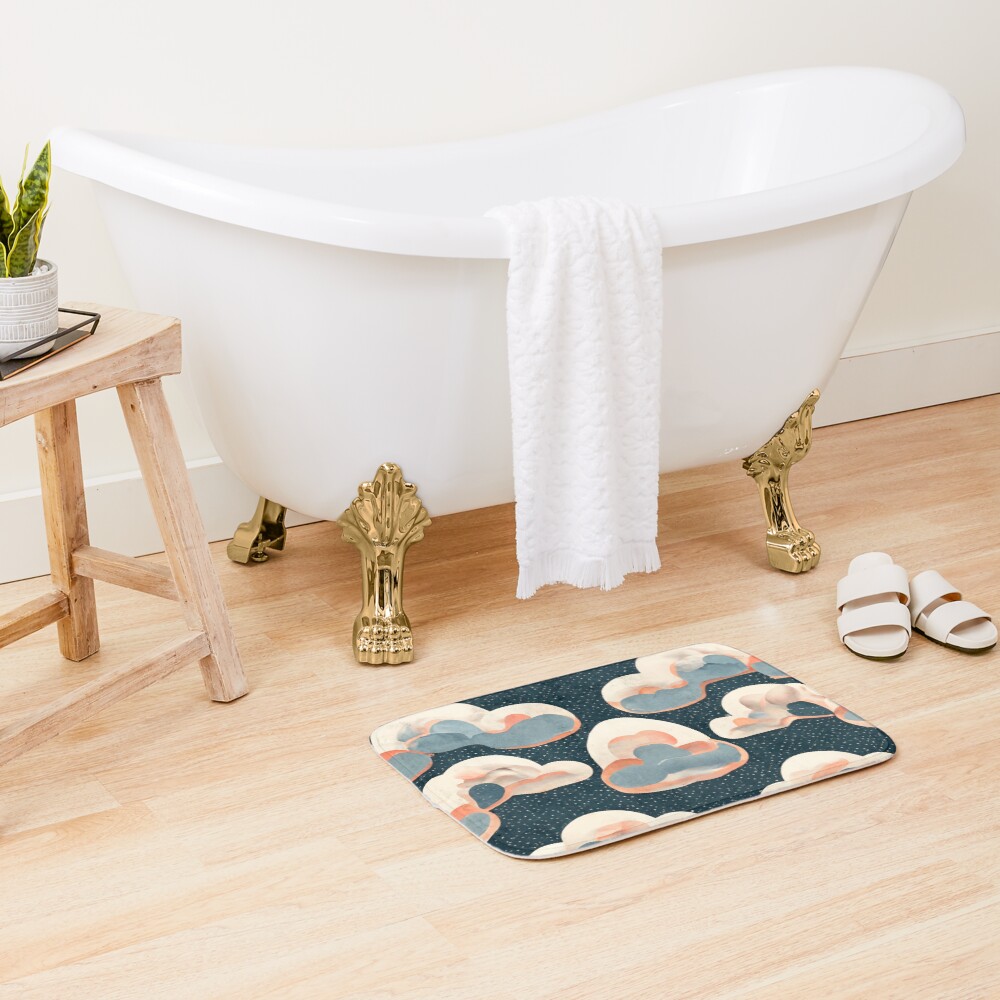 Item preview, Bath Mat designed and sold by boldcloud.