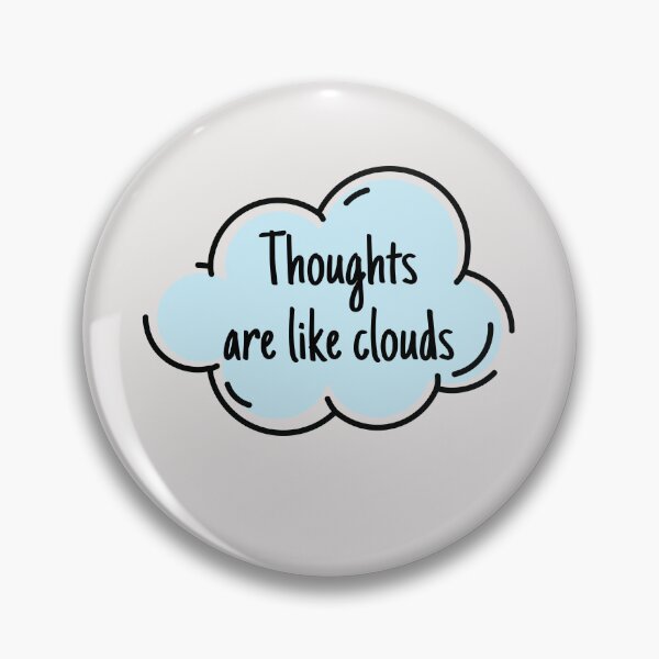 Item preview, Thoughts are like clouds designed and sold by ThoughtJumble.