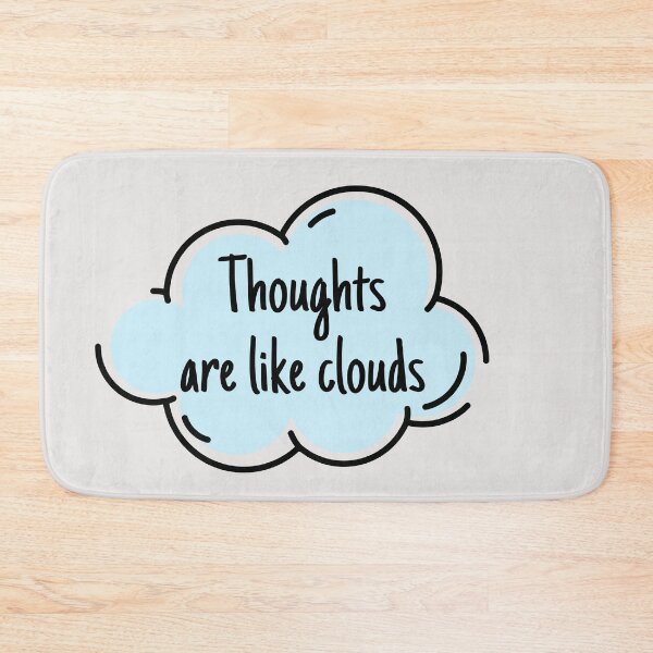 Item preview, Thoughts are like clouds designed and sold by ThoughtJumble.