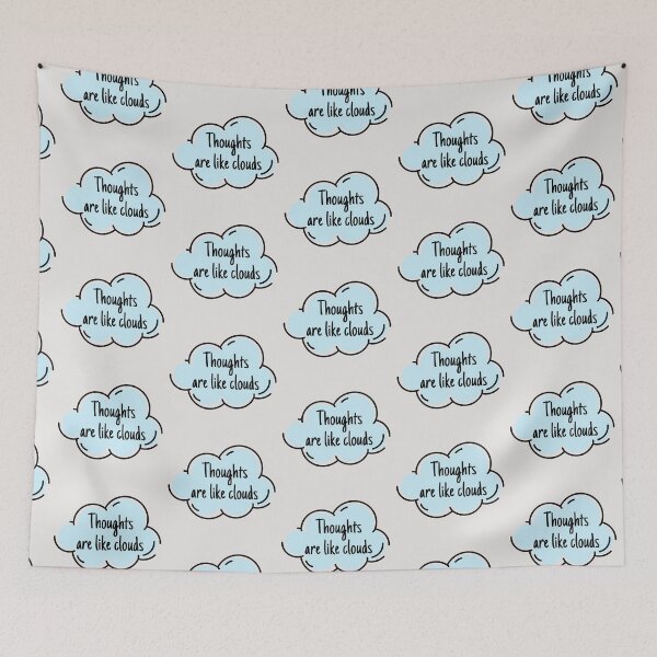 Item preview, Thoughts are like clouds designed and sold by ThoughtJumble.
