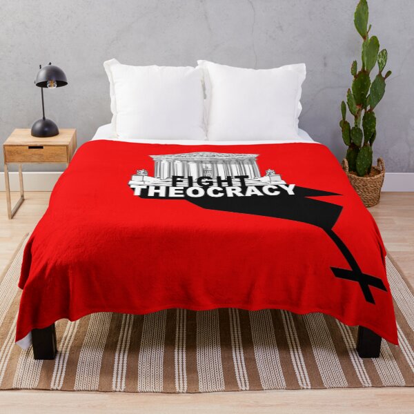 Item preview, Fight Theocracy - Supreme Court Protest designed and sold by shaggylocks.