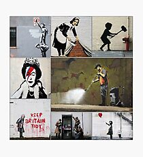 Banksy Montage 05 Photographic Print