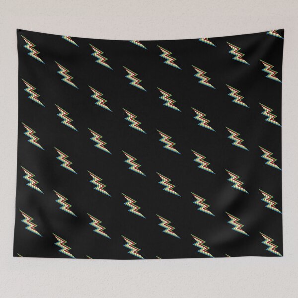 Item preview, Disability Pride Flag Lightning Bolt designed and sold by ThePassagePress.
