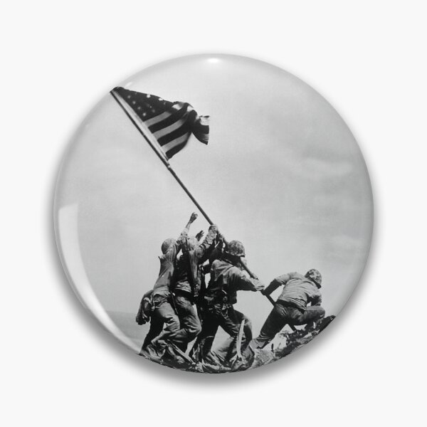 Item preview, Raising the Flag on Iwo Jima - WW2 - 1945 designed and sold by warishellstore.