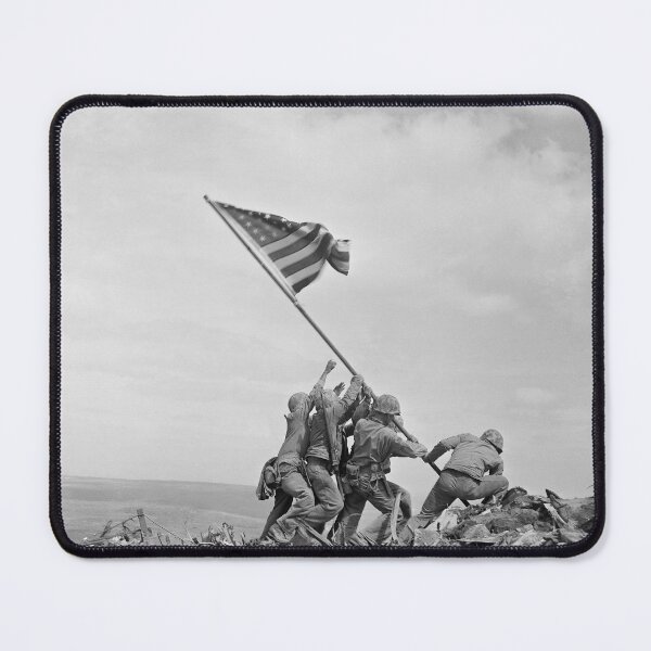 Item preview, Raising the Flag on Iwo Jima - WW2 - 1945 designed and sold by warishellstore.