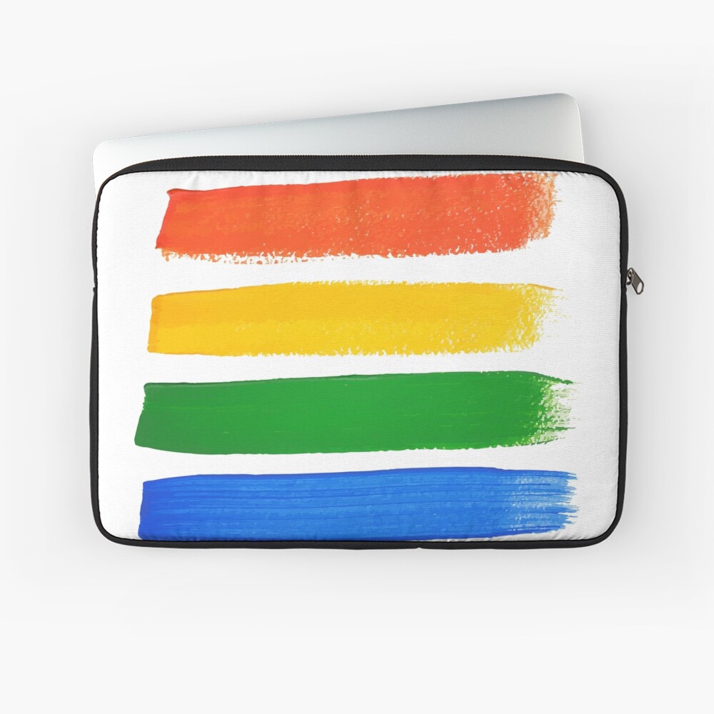 Vector image of rainbow wallet