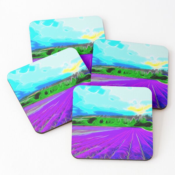 Item preview, Lavender Field At Daybreak designed and sold by sirglennbo.