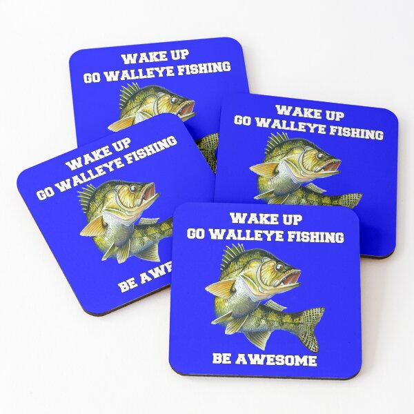Item preview, Walleye Fishing Wake Up Go Walleye Fishing Be Awesome designed and sold by fantasticdesign.