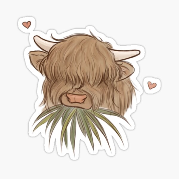 Item preview, Highland Cow designed and sold by StarDryad.