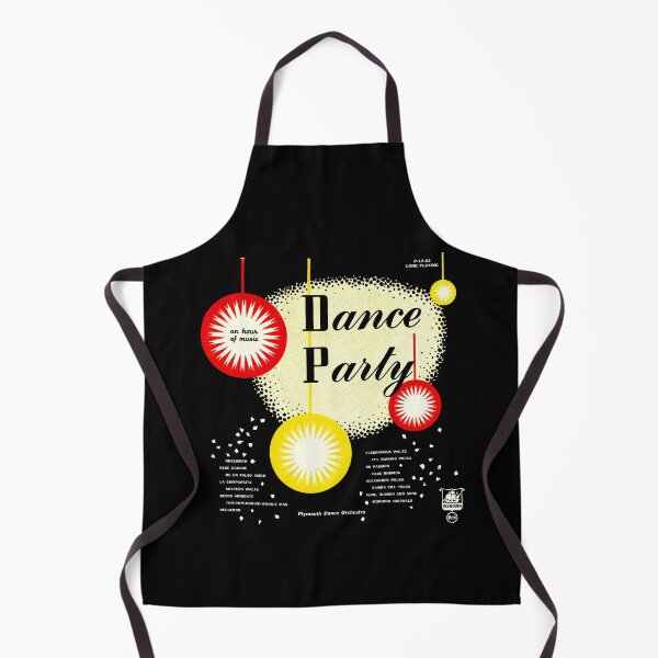 Item preview, DANCE PARTY - RECORD SLEEVE designed and sold by ThrowbackAds.