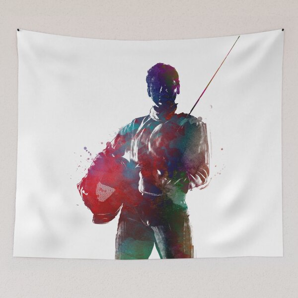 Item preview, fencing sport art #fencing #sport designed and sold by JBJart.