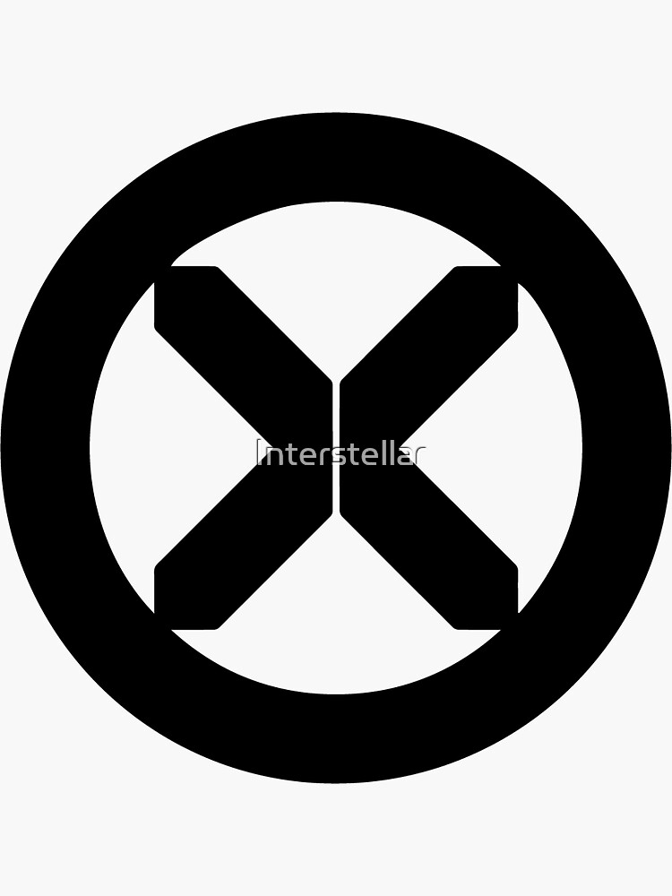 White X Sticker