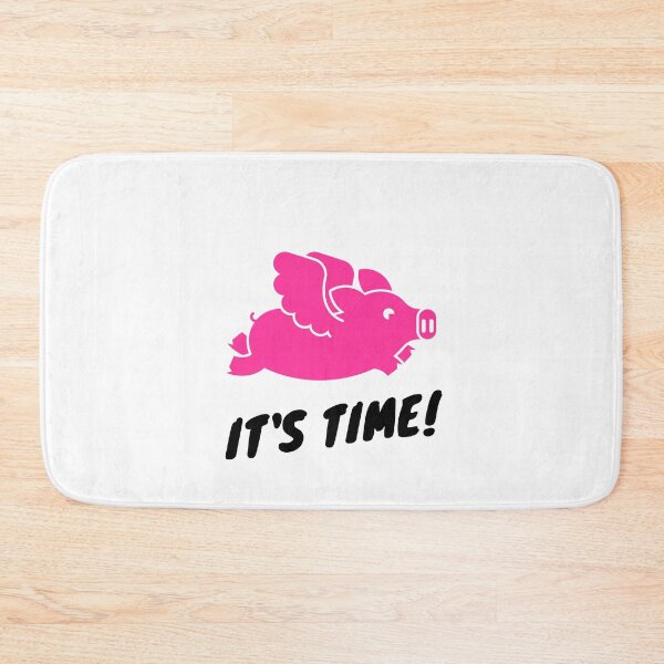 Item preview, When pigs fly, cute piggy flying, flying pigs, it's time designed and sold by T-Look.