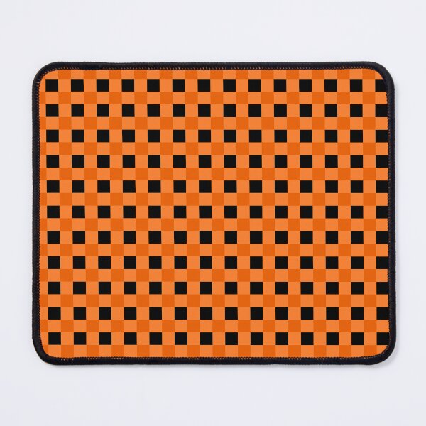 Item preview, Orange and Black Gingham designed and sold by Arianna Khalil.