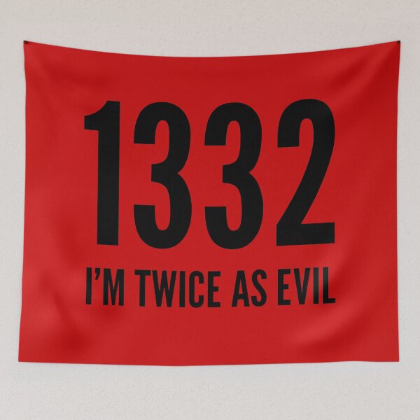 Item preview, 1332 - I'm Twice As Evil (Inverted Edition) designed and sold by IKDG.