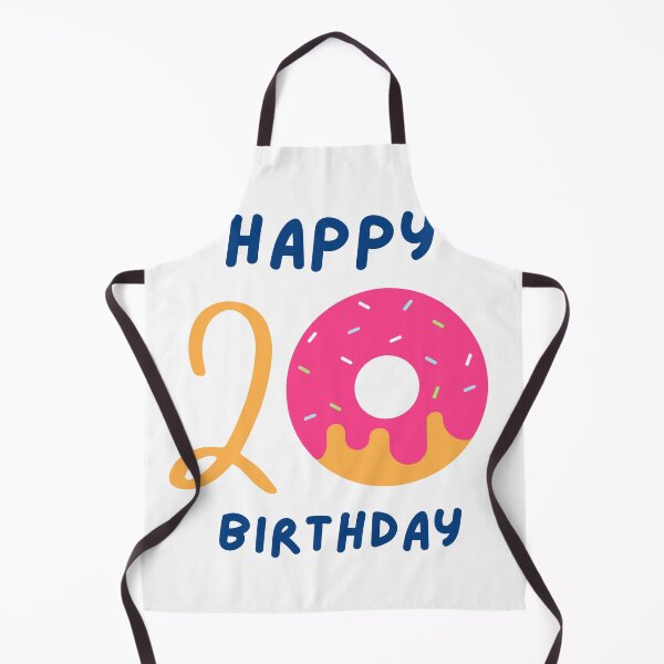 Item preview, Happy 20 Birthday Donut Gift designed and sold by Funny-Pet.