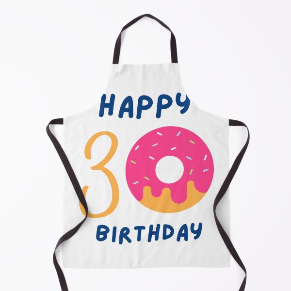 Item preview, Happy 30 Birthday Donut Gift designed and sold by Funny-Pet.