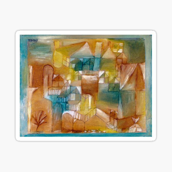 paul klee Sticker