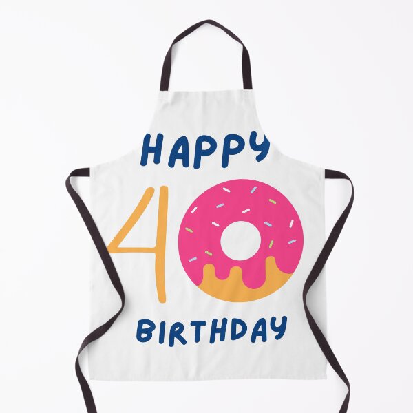Item preview, Happy 40 Birthday Donut Gift designed and sold by Funny-Pet.