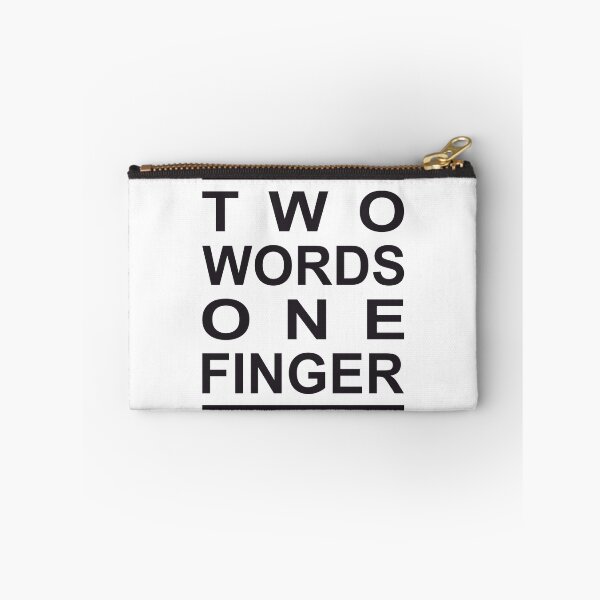 Item preview, Two words one finger designed and sold by valuestees.