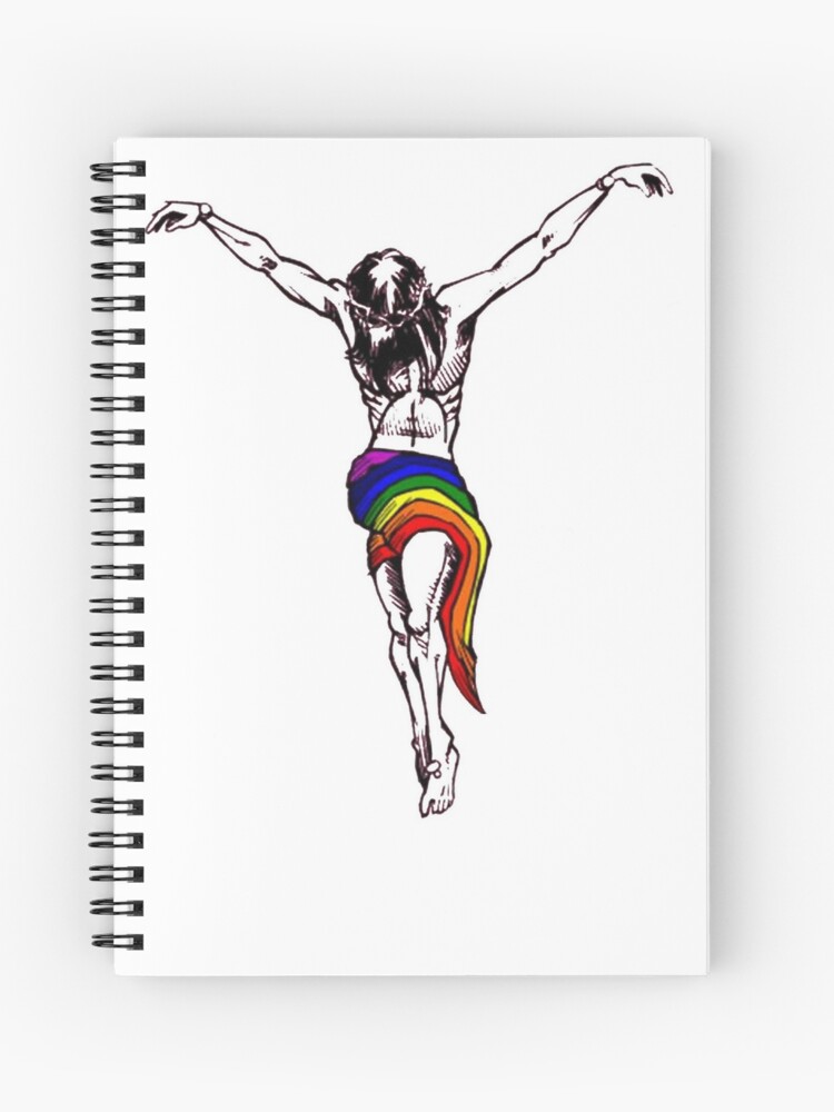 Be Proud of Who You Are Gay Pride Rainbow Journal: Unlined Sketchbook  Notebook, No Lines Creative Drawing Book, A5 Blank Unruled Artist Sketch  (LGBTQ