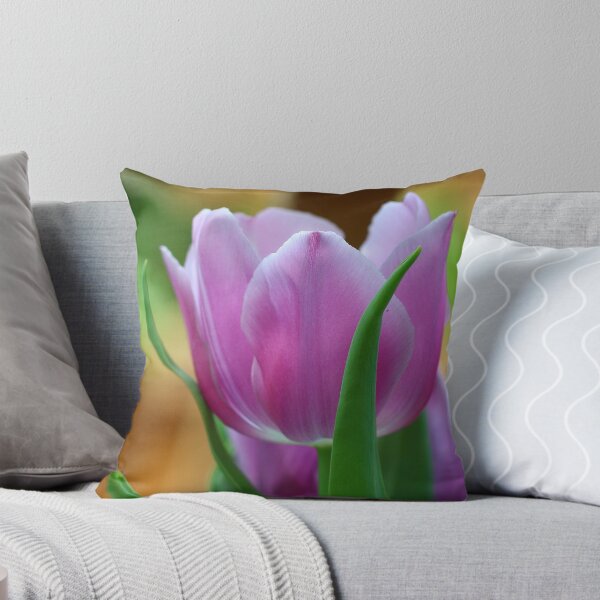 Item preview, Single stalk of purple tulip designed and sold by vanessal.