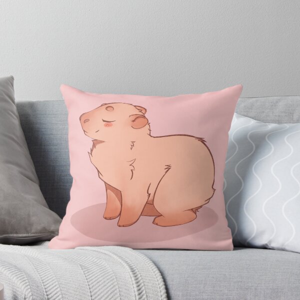 Artikelvorschau, Fröhliches Capybara! entworfen und verkauft von KatKoisho.